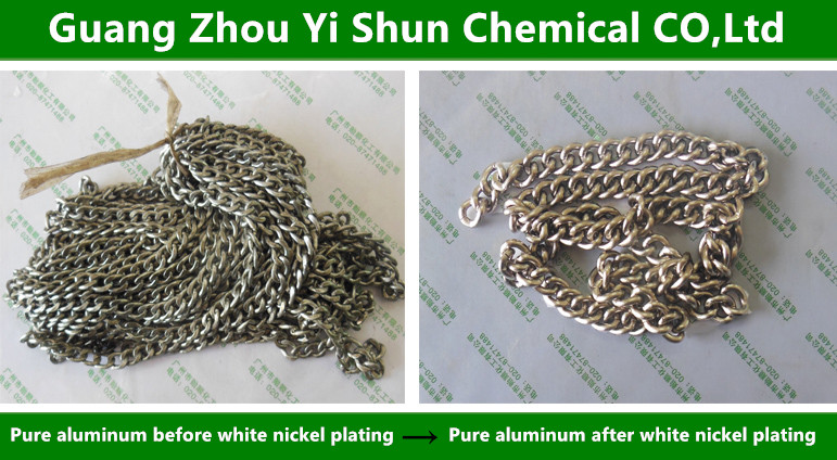 Direct chemical nickel plating liquid for aluminum  chemical plating solution agent plating nickel on the aluminum die-casting surface  plating nickel sealing agent  new nickel plating solution for aluminum