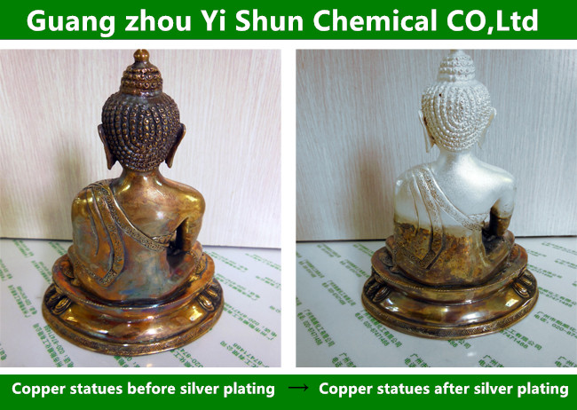 Chemical silver plating liquid (copper substrate)Silver plating agent Chemical silver plating agent Electroless silver plating solution Chemical copper silver plating agent  Silver plating solution for copper alloy