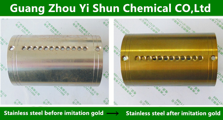 Environmental protection imitation gold electroplating liquidBrass with high quality and environmentally friendly electroplating Bright imitation gold electroplating