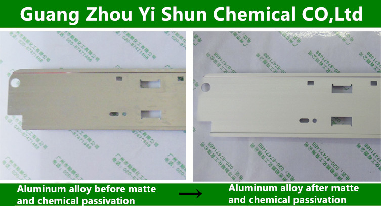 Chemical sand surface agent for aluminum,Aluminum dummy agent,Aluminum soft light treatment liquid