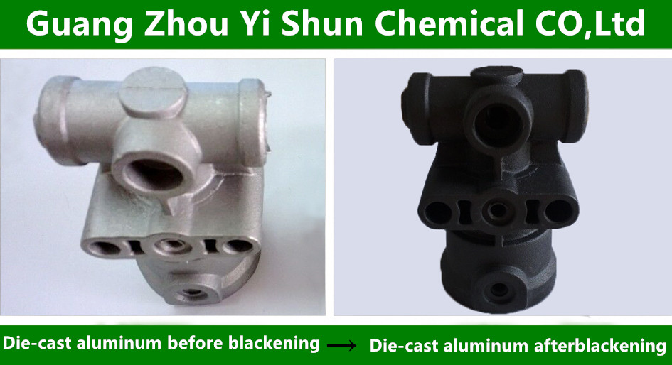 Dedicated blackening agent for cast aluminum,Environmental blackening agent,Rapid blackening of aluminum