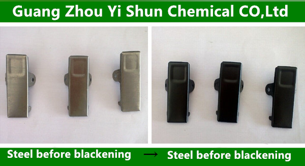 Bright black high temperature steel blackening agent Blackening agent for metal parts  steel rust-proof blackening agent  stainless steel protective agentMetal sealer  High temperature blackening solution